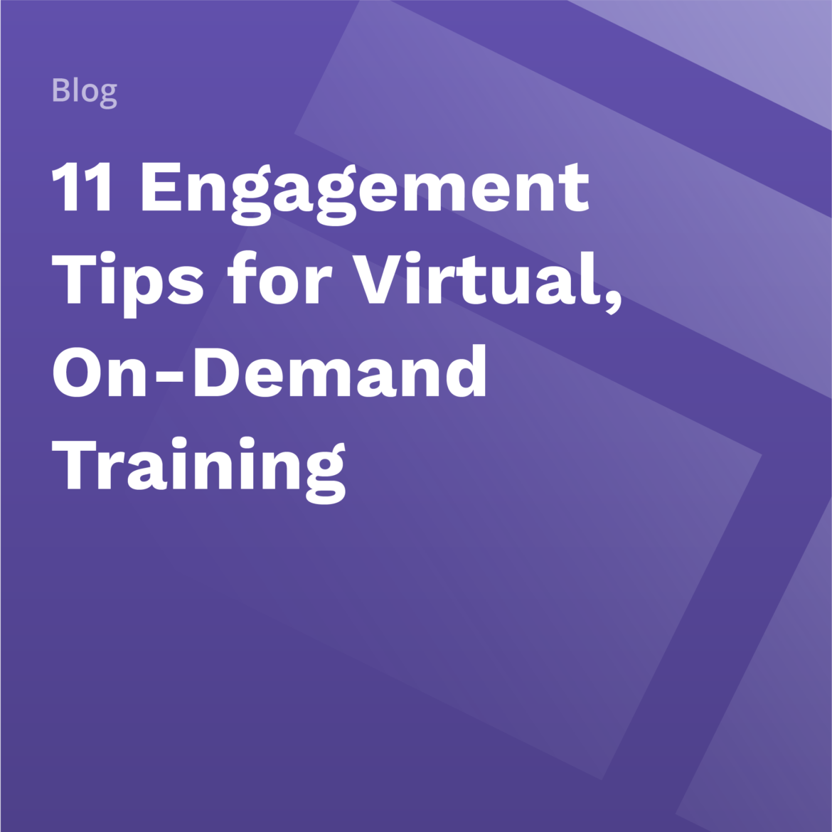 On-Demand Training Tips