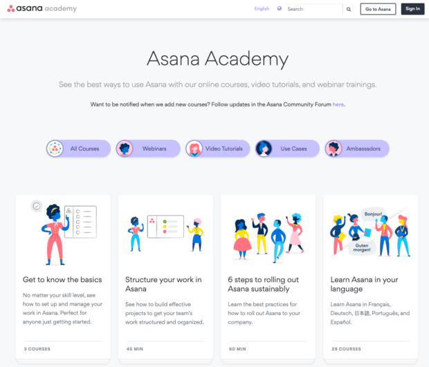 Asana Academy