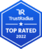 Trust Radius Top Rated Badge